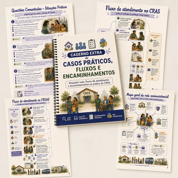 Mapas, fluxos e situações práticas da assistência social