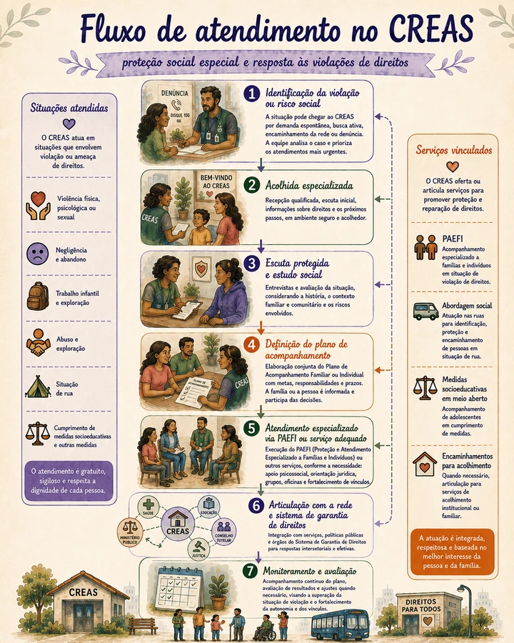 Amostra visual do material de preparação para o SEDES-DF